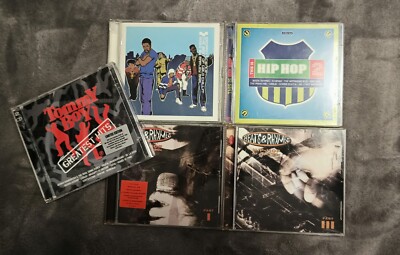 5 HIP HOP Compilations: Best Of Cold Chillin, Tommy Boy, Beats & Rhymes... 