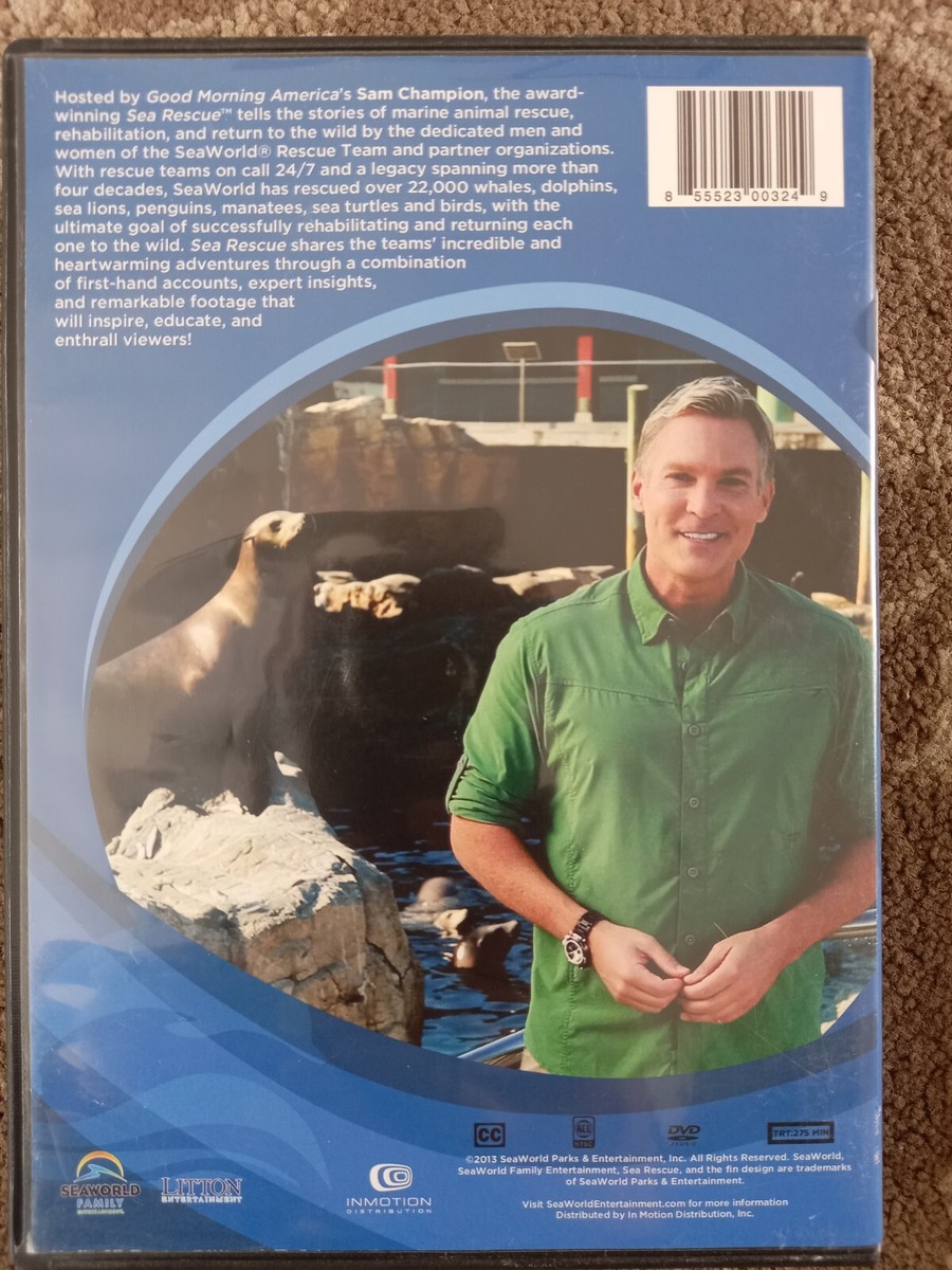 SEA RESCUE SERIES / SEASON 1 DVD 13 EPISODES SEAWORLD | eBay