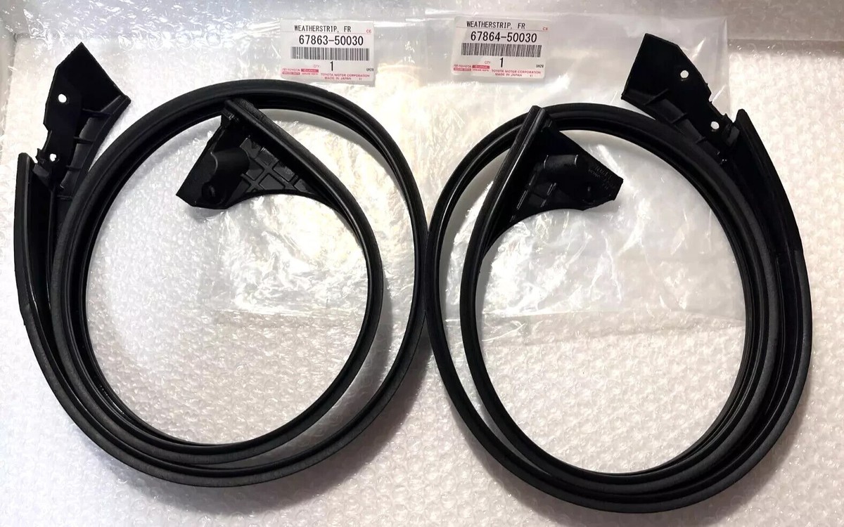 シリウス TOYOTA LEXUS Genuine OEM Front Door Weatherstrip Upper RH & LH Set