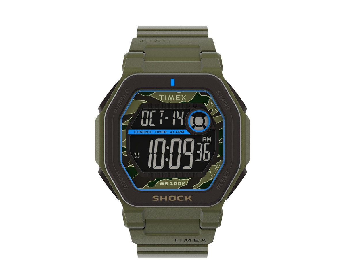 Digital Watch Timex Command Strap Timex Command Shock 54mm Resin