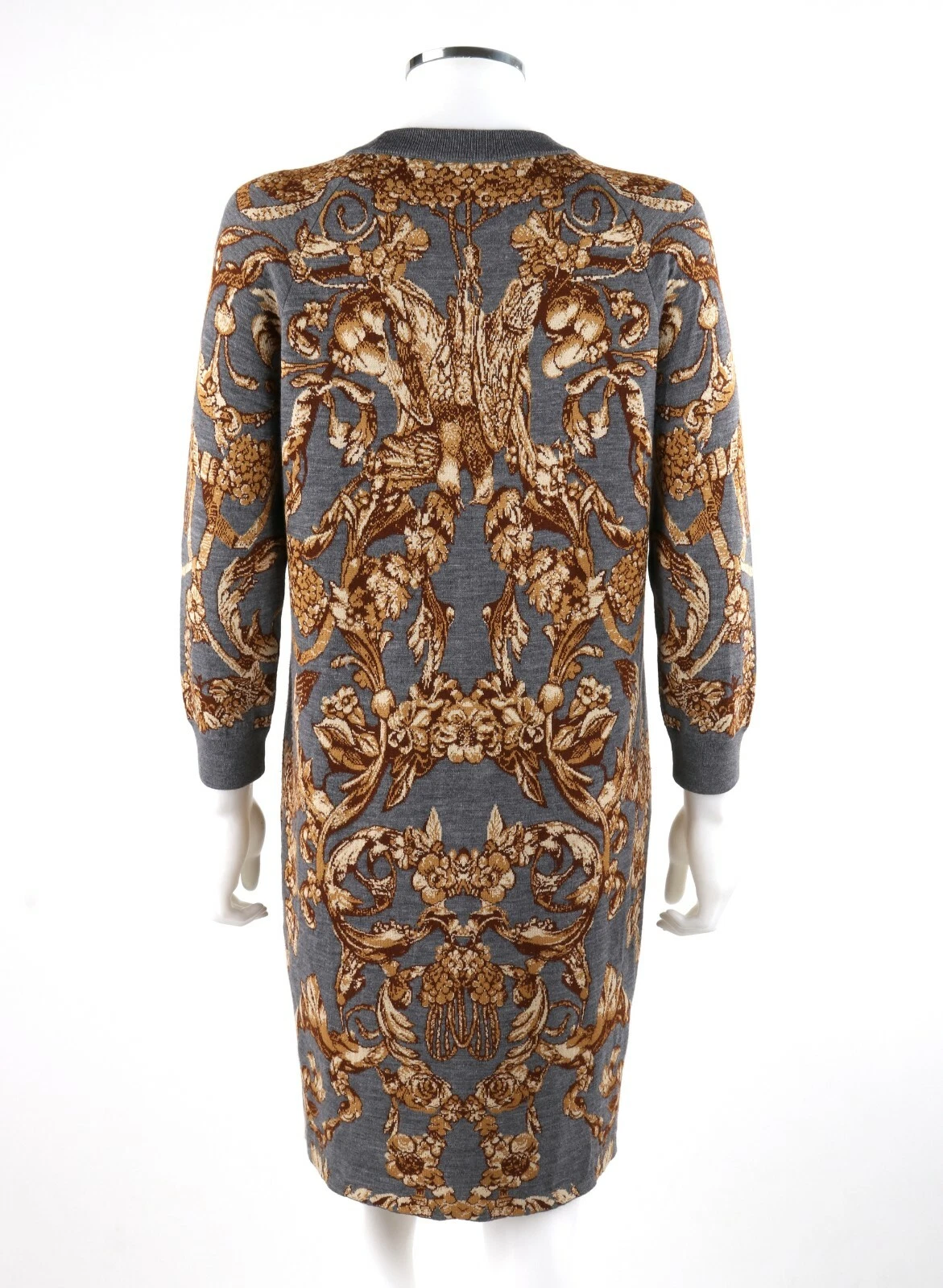 ALEXANDER MCQUEEN Abito lavorato a maglia gibboni sorridenti McQUEEN c.2010 ""Angeli e Demoni