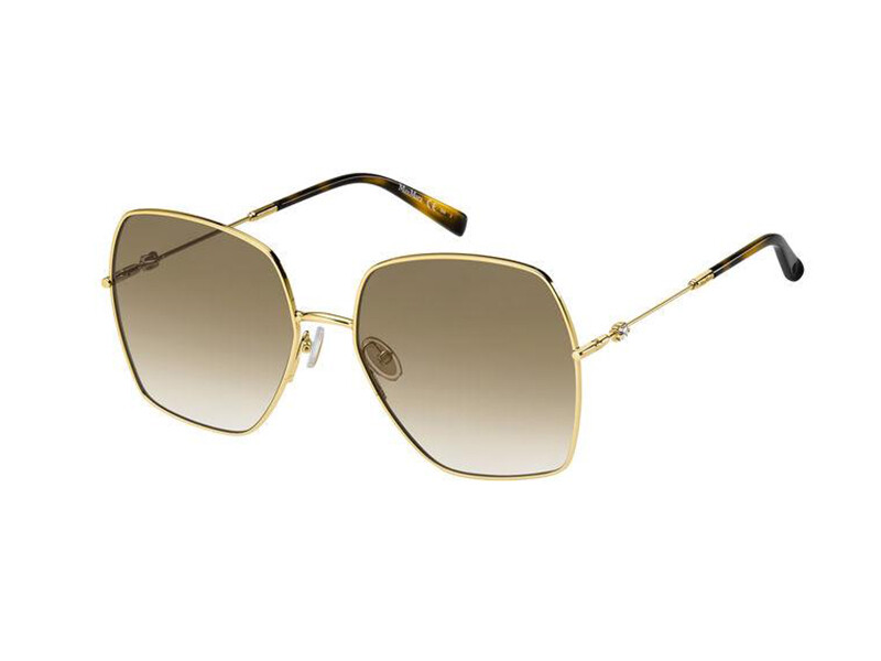 Max Mara Sunglasses MM GLEAM II J5G/HA Brown gold Woman | eBay display picture 1