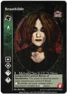 Brunhilde Advanced Gangrel Berlin Anthology V:TES VTES Vampire CCG