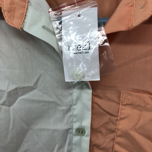Nuova camicia Rue21 manica lunga multicolore con bottoni giovane adulto grande donna casual - Foto 2 di 12