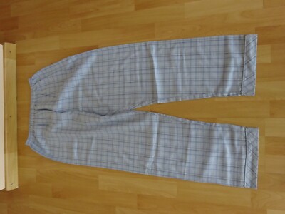 Damen Pyjamahose Schlafhose TMC Tchibo lang 100% Baumwolle Gr. 40/42 -M