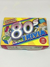 1980's Trivia Card Game New Family, Travel and Party Game Includes 100 Cards
