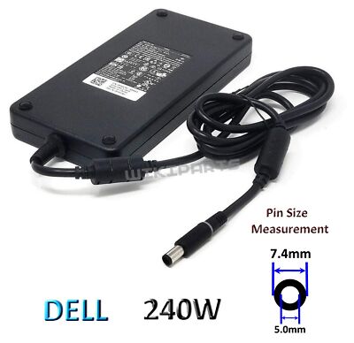 Neu Original für Dell Alienware 18 PA9E PA-9E Akku Ladegerät Netzteil 240W