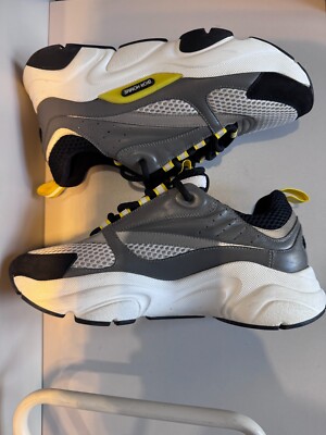 DIOR イエロー グレー スニーカー F. 0032142 DIOR Homme B22 Grey Yellow size 40 | eBay