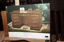 Vintage 1970's DMI Furniture Roll Top Desk One Sheet Brochure