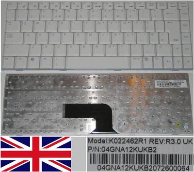 Clavier QWERTY UK Pour MSI Megabook VR330 / VR330XB - Noir - Neuf Ouvert Jamais Utilisé