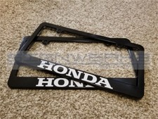 Honda License Plate Frame Racing Jdm Japan Vtec Nsx Type R - Pair