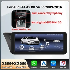 10.25" Android 13 Stereo Carplay Navi GPS 2+32GB for Audi A4 A5 S4 RS5 2009-2016