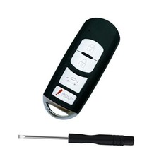 Replacement Smart Keyless Entry Remote Control Key Fob Case Cover for 4 Button