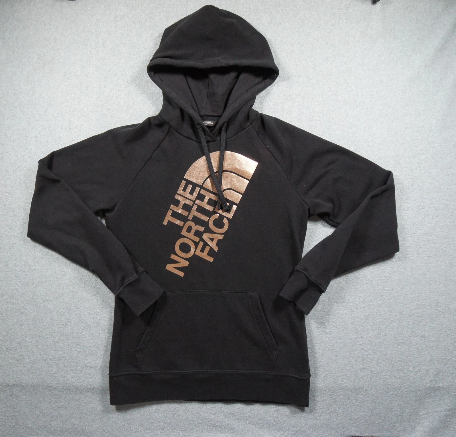 North Face Sweatshirt Womens Medium Black Hoodie Pullover Sweater Ladies Outdoor