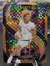 2025 Panini Select WNBA NALYSSA SMITH BRONZE CHECKER PRIZM ACES /49 #129