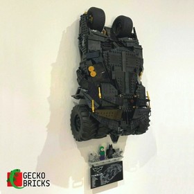 Wall Mount Display for LEGO Batmobile Tumblers Sets 76240 and 76023 