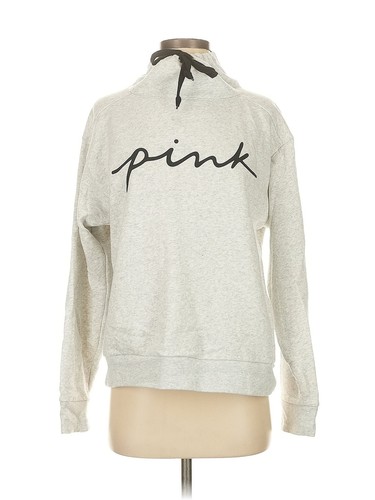 Sweat-shirt Noir Pink By Victoria's Secret - Taille L - Occasion Très Bon état - Coton Et Polyester