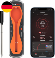 TempPro Fleischthermometer Kabellos Grillthermometer Bratenthermometer | Thermom