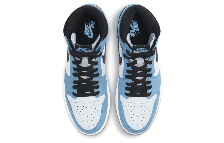 Size 5 - Jordan 1 Retro OG High University Blue for sale online | eBay