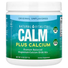 Natural Vitality, CALM Plus Calcium, Magnesium-Calcium Drink Mix, Original 227G 61.63 per kilo