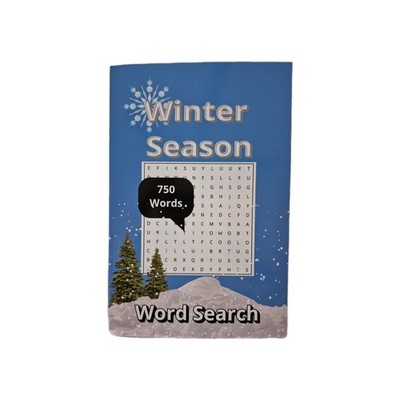 Word Search Book for The Winter Season Volume 1 With 750 Words To Find
