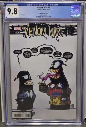 Venom War #1  SY VARIANT CGC 9.8 Graded Comic Book  SEE OUR OTHER LISTINGS!