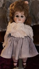 Early Antique All Bisque Doll From Maine Collection 5 1/2” Kestner 142