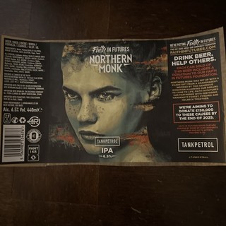 Beer Label Northern Monk Tankpetrol IPA