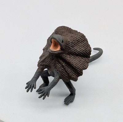Safari Ltd Frilled Lizard Figure Toy 2.75''