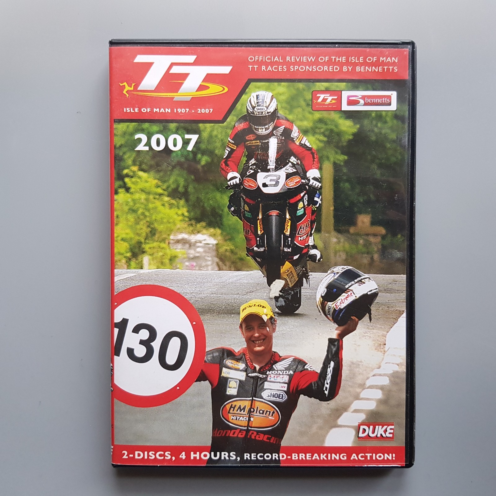DVD Isle of Man TT 2007 Review Motorcycle Racing British Isles Duke motorbike
