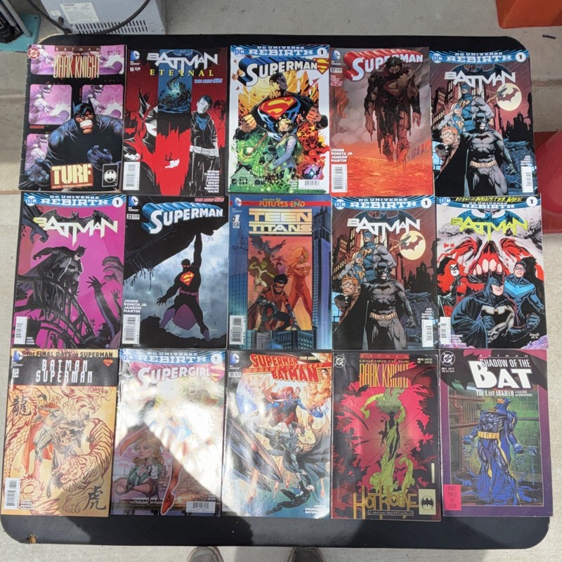 41DC Comics Comic Book Showcase Lot: Batman, Superman, Supergirl & More