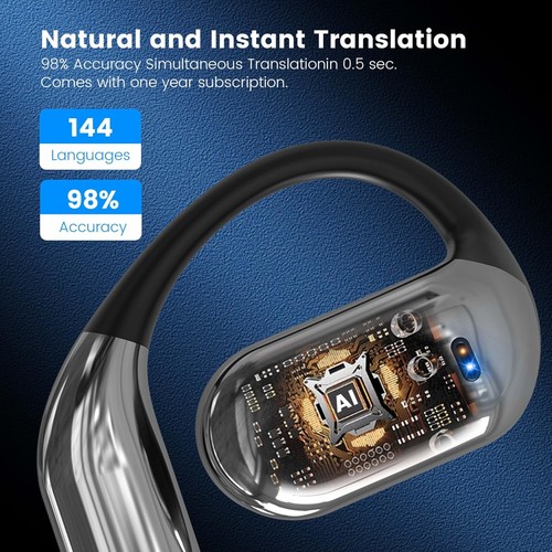 All-in-One Language Translator Earbuds with Offline Mode - Perfect for Travel - Picture 5 of 8