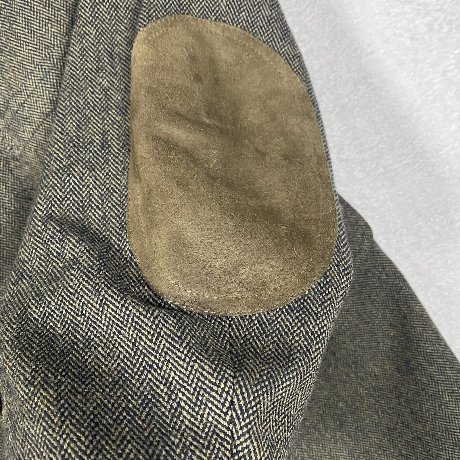 Pendleton Wool Blazer 48 With Herringbone Pattern… - image 6