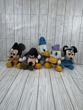 VTG 1984 Disney Mickey s Christmas Carol Plush Set of 5 Hardee s Complete HTF