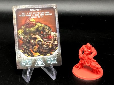 Project Elite - CMON - Kickstarter Exclusive BOUNTY - Alien Figure & Card