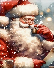 Christmas Paint by Numbers Kit for Adults, Christmas Adult Paint by Number Kits 