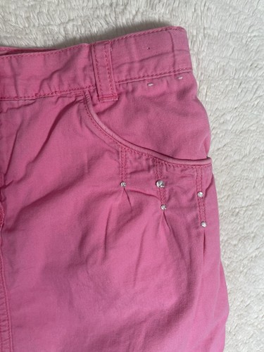 Gymboree pink skirt short size 6 rhinestone detail - Picture 2 of 5