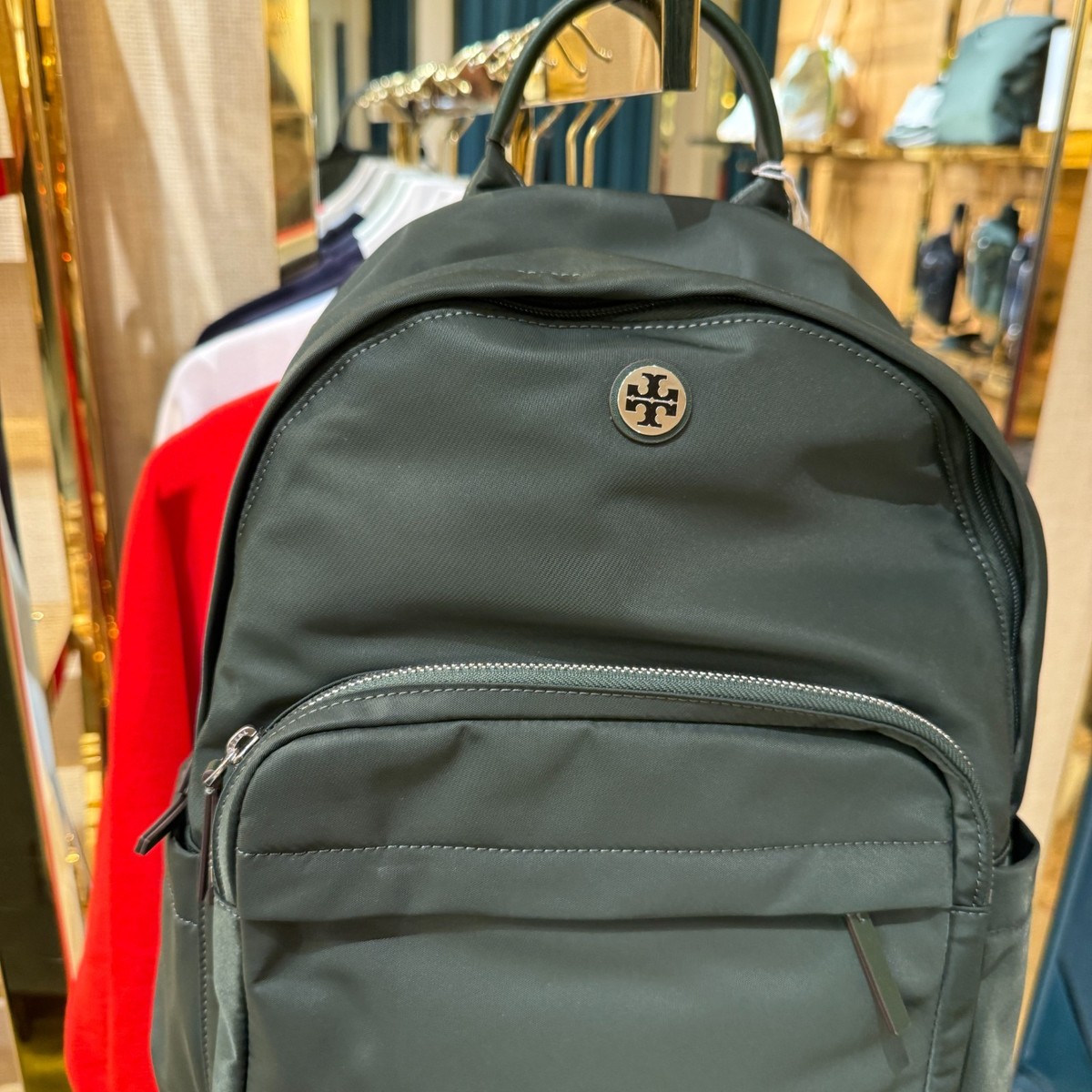 新作★Tory Burch Nylon Backpack 173559 Tory Burch Nylon Backpack 173559 Lightweight Retail $350 | eBay