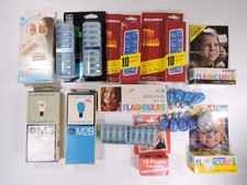 Lot of Mixed Camera NOS Flash Bulbs - Vintage Camera Photography - 130 Flashes