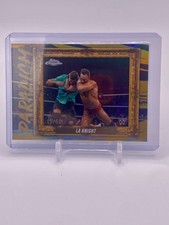 LA KNIGHT 2025 Topps Chrome WWE Paradigm Insert #PAR-LAK /50 Gold