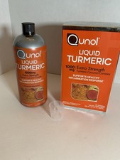 Qunol Liquid Turmeric Extra Strength 1000 mg Orange Flavor 30.4oz - Exp 05/27
