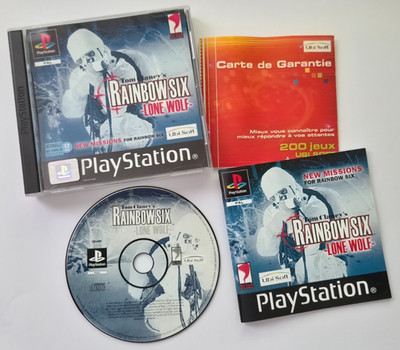 PS1 | Tom Clancy's Rainbow Six Lone Wolf | Sony Playstation | OVP | CiB | FR/NED