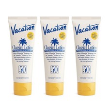 Vacation Classic SPF 50 Sunscreen Lotion, 3.4 Fl Oz Pack of 3 , 50