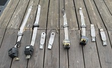 1990-1993 Ford Mustang Foxbody Gray Grey Seat Belts Hatchback Gt Lx 1990-1993 Ford Mustang Foxbody Gray Grey Seat Belts Hatchback Gt Lx