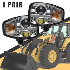 For Caterpillar Backhoe Loader(s): 422E,422F,428E,428F,432E, 432F LED Headlights