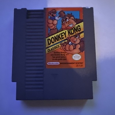 Nintendo Donkey Kong Classics Nintendo NES Arcade Compilation Cartridge