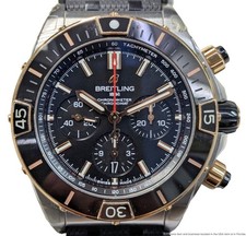 Breitling Super Chronomat B01 44 Chronograph Date UB0136 Watch Box Papers Tags