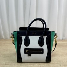 CELINE Luggage Micro Multicolored Hand Bag