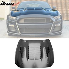 Fits 15-17 Ford Mustang V6gtgt350 Gt500kr Style Front Engine Hood Aluminum