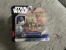 Disney Star Wars 2022 Micro Galaxy Squadron AT-ST 0009 Series 1 New Sealed